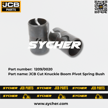 JCB Cut Knuckle Boom Pivot Spring Bush, Part number: 1209/0020