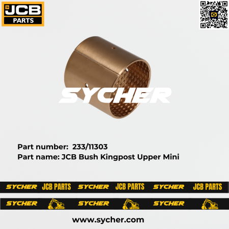 JCB Bush Kingpost Upper Mini, Part number: 233/11303