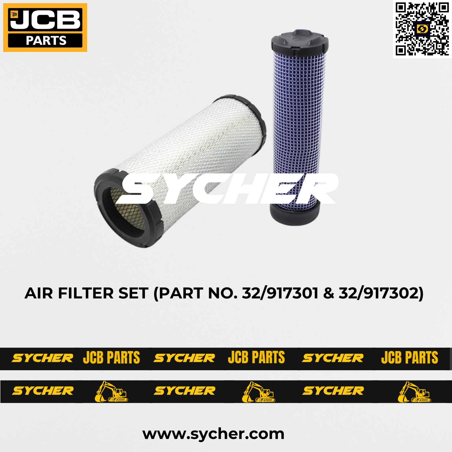 AIR FILTER SET (PART NO. 32/917301 & 32/917302)