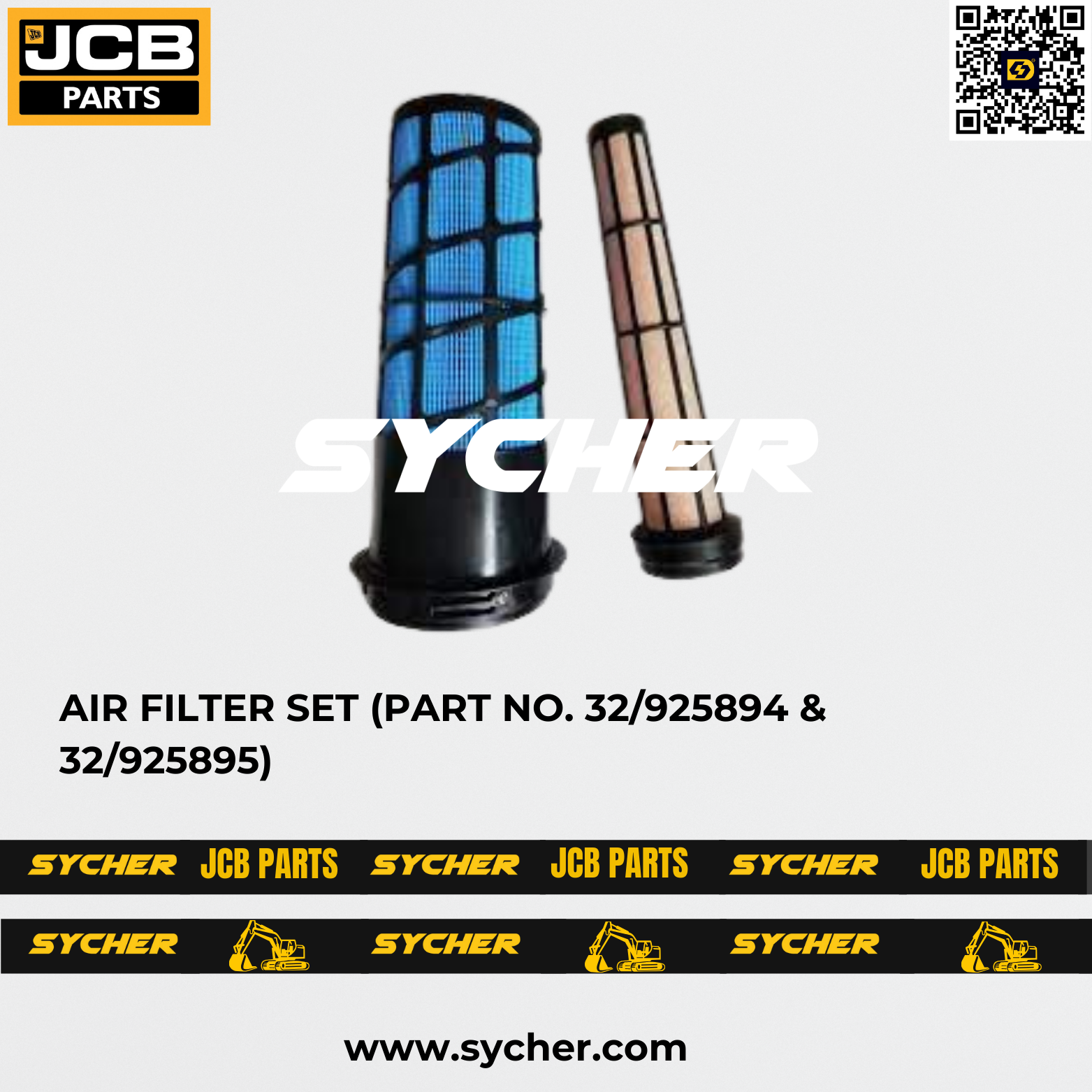 AIR FILTER SET (PART NO. 32/925894 & 32/925895)