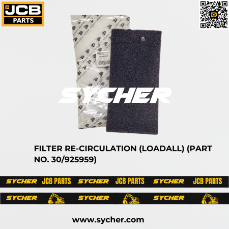 FILTER RE-CIRCULATION (LOADALL) (PART NO. 30/925959)