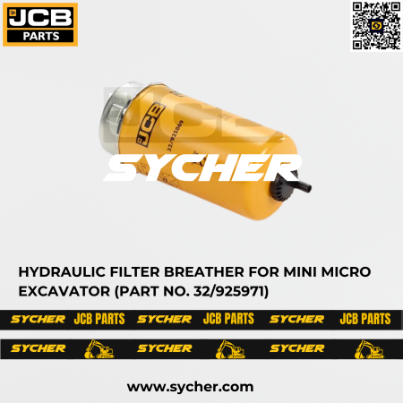 JCB HYDRAULIC FILTER BREATHER FOR MINI MICRO EXCAVATOR (PART NO. 32/925971)