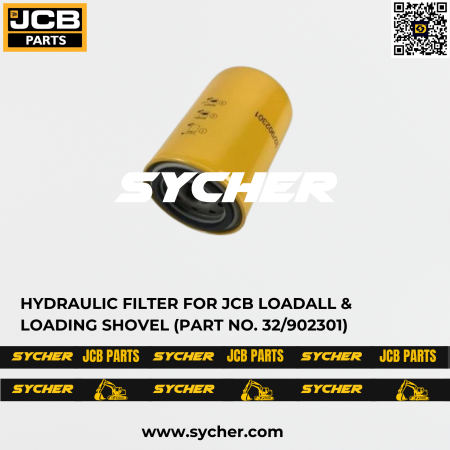 JCB HYDRAULIC FILTER FOR JCB LOADALL & LOADING SHOVEL (PART NO. 32/902301)