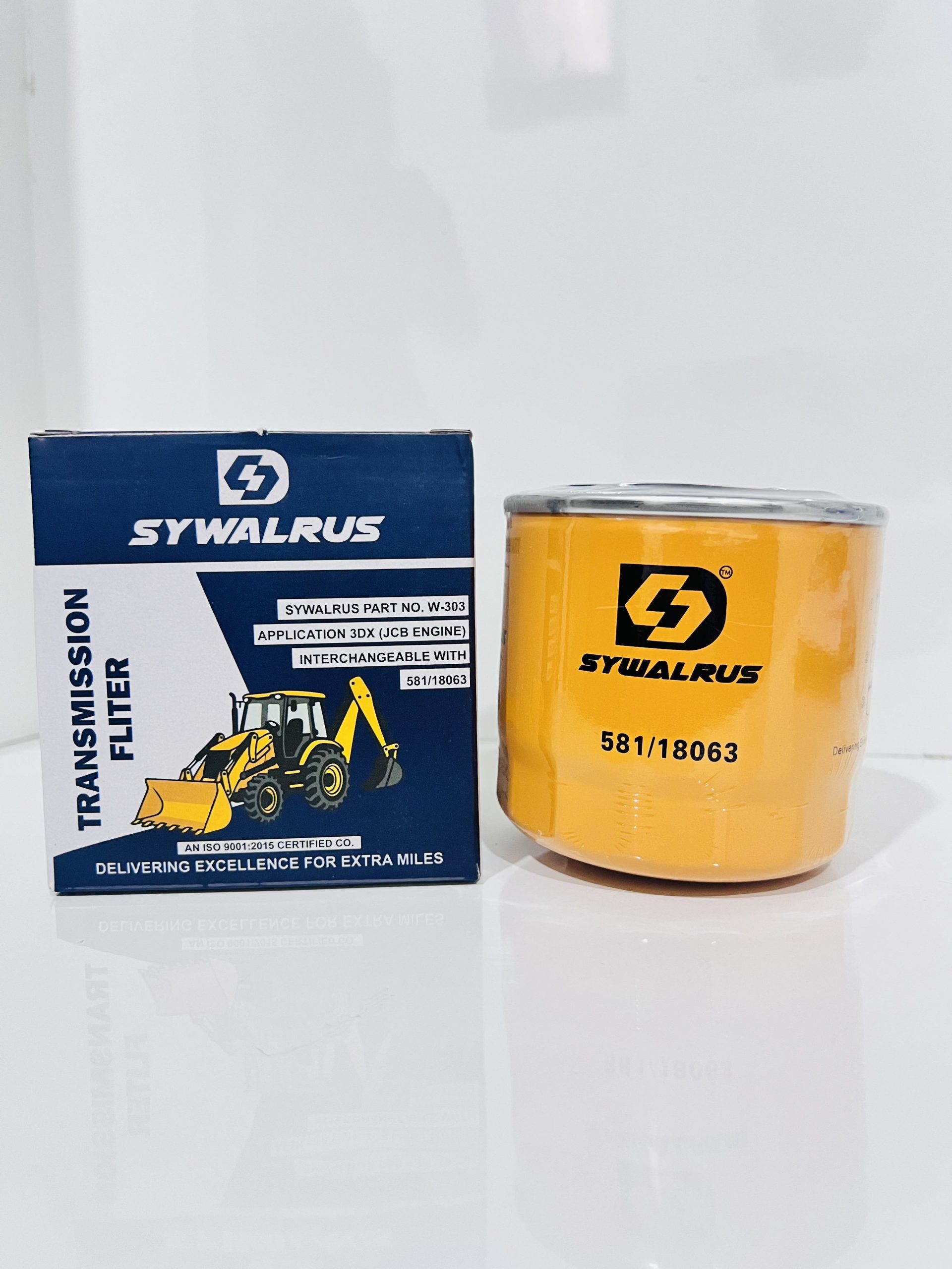 JCB Genuine & Aftermarket Transmission Oil Filter for JCB | Part No. 581/18063 / 581/M8563_SYCHER_INTERNATIONAL_GENUINE_JCB _PARTS_ BUY_ONLINE