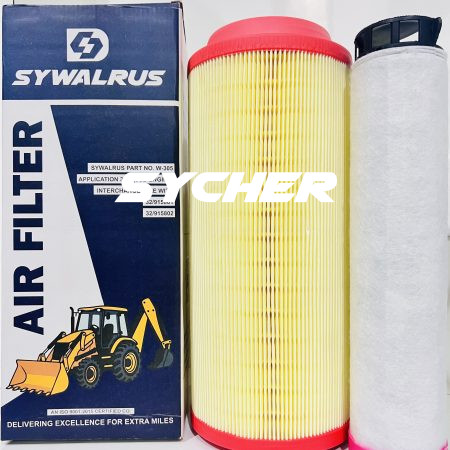 CB Genuine & Aftermarket Air Filter Element Set (Inner & Outer) for JCB Engine | Part No. 32/915801 & 32/915802_SYCHER_INTERNATIONAL_GENUINE_JCB _PARTS_ BUY_ONLINE