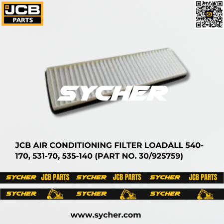 JCB AIR CONDITIONING FILTER LOADALL 540-170, 531-70, 535-140 (PART NO. 30/925759)