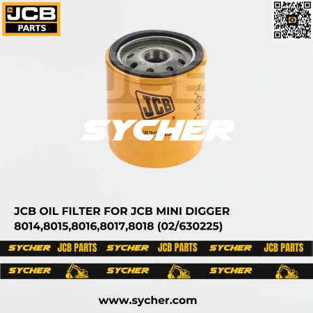 JCB OIL FILTER FOR JCB MINI DIGGER 8014,8015,8016,8017,8018 (02/630225)