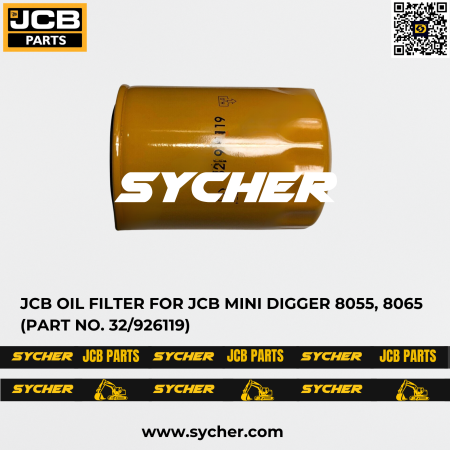 JCB OIL FILTER FOR JCB MINI DIGGER 8055, 8065 (PART NO. 32/926119)