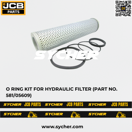 JCB O RING KIT FOR HYDRAULIC FILTER (PART NO. 581/05609)