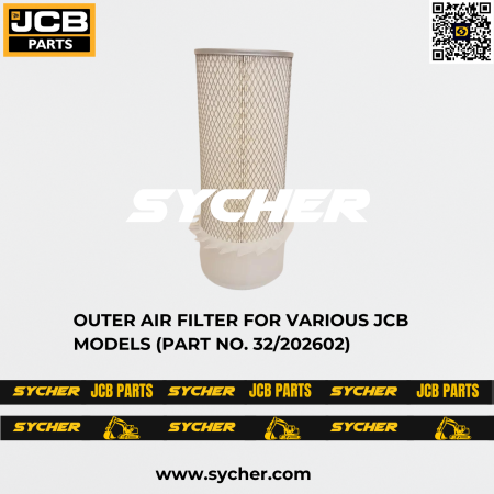 OUTER AIR FILTER FOR VARIOUS JCB MODELS (PART NO. 32/202602)