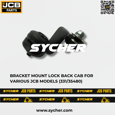 BRACKET MOUNT LOCK BACK CAB FOR VARIOUS JCB MODELS (331/35480)