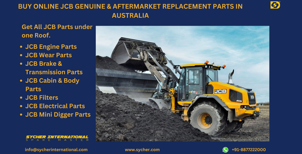 Buy Online JCB Genuine and Replacement Parts in Australia.