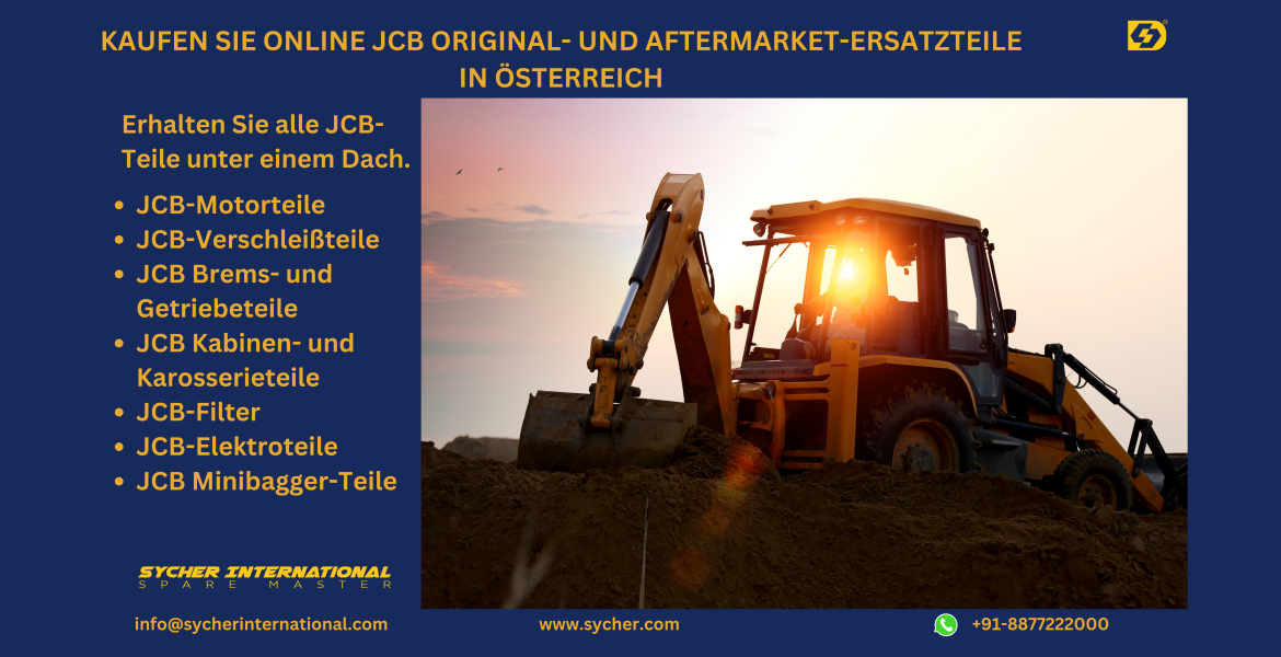 Buy Online JCB Genuine and Replacement Parts in AUSTRIA