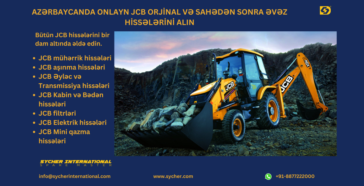 Buy Online JCB Genuine and Replacement Parts in AZERBAIJAN