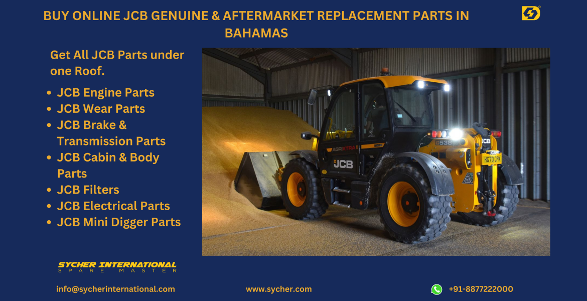 Buy Online JCB Genuine and Replacement Parts in Bahamas.