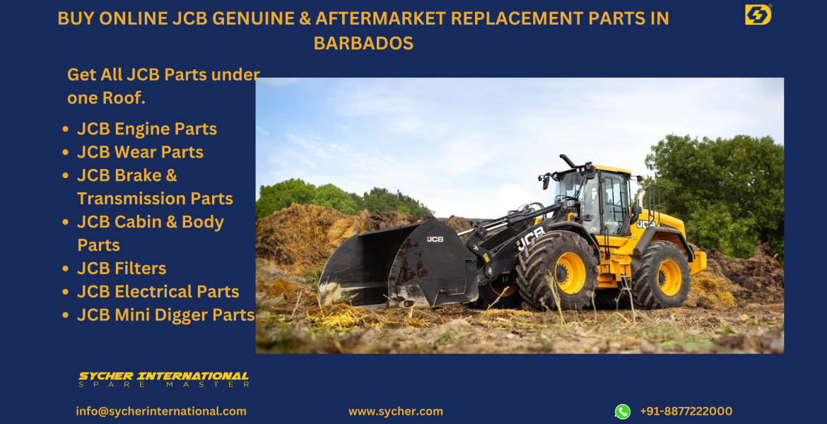 Buy Online JCB Genuine and Replacement Parts in Barbados.