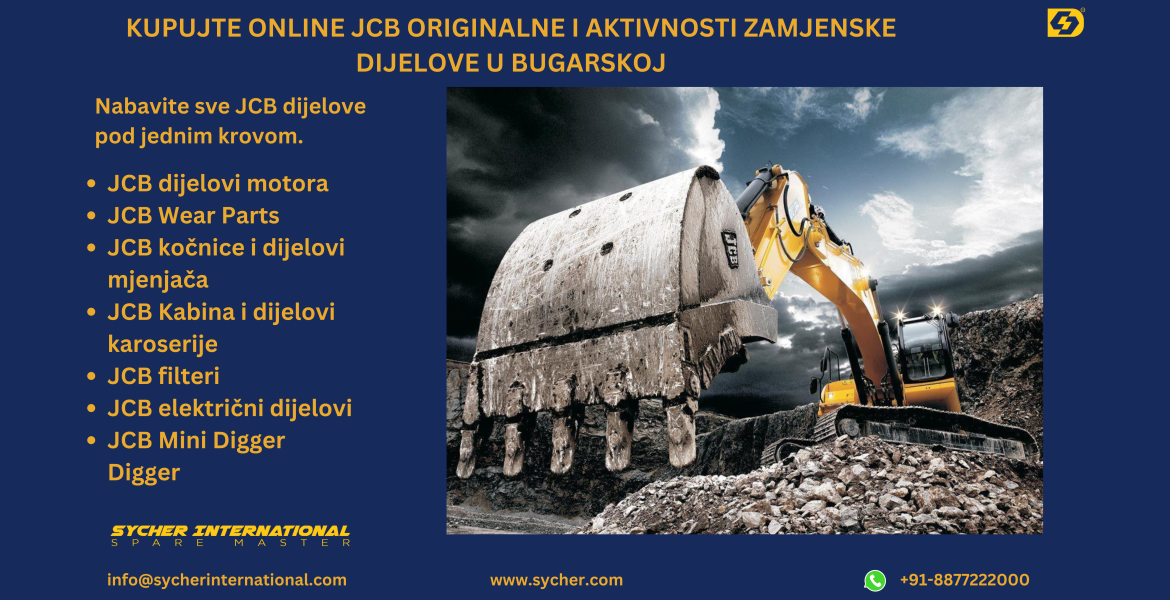 Buy Online JCB Genuine and Replacement Parts in BULGARIA