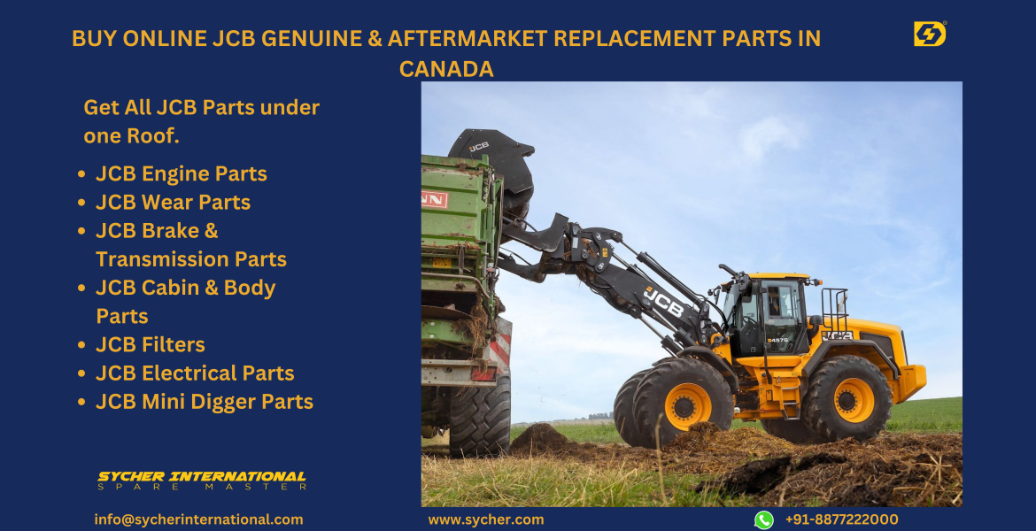 Buy Online JCB Genuine and Replacement Parts in Canada.