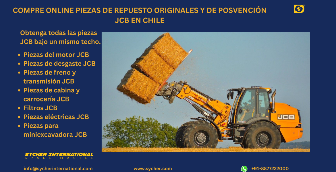 Buy Online JCB Genuine and Replacement Parts in Chile