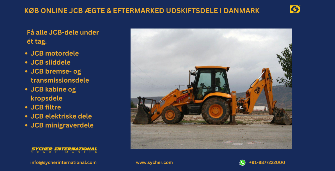 Buy Online JCB Genuine and Replacement Parts in DENMARK