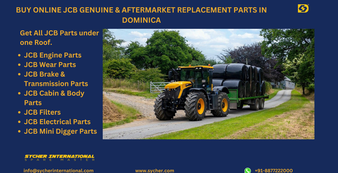 Buy Online JCB Genuine and Replacement Parts in Dominica Republic.