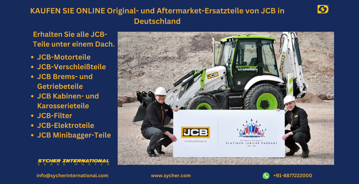 Buy Online JCB Genuine and Replacement Parts in Germany.