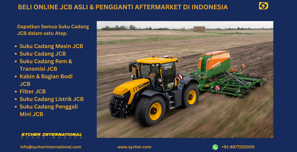 Buy Online JCB Genuine and Replacement Parts in Indonesia