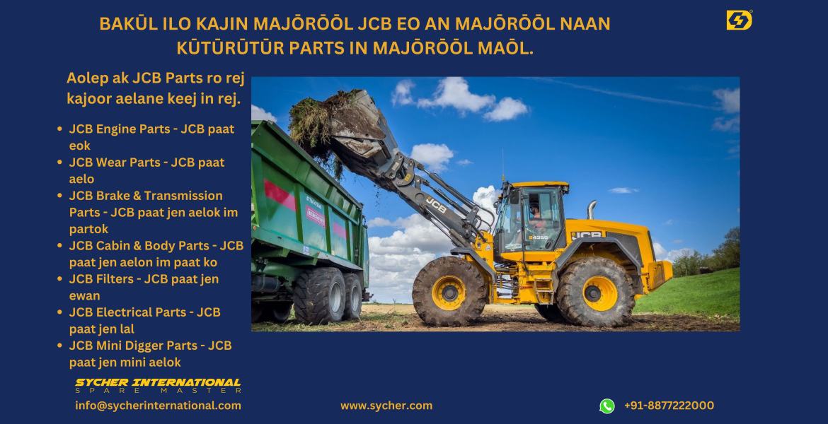 Buy Online JCB Genuine and Replacement Parts in Marshall Islands