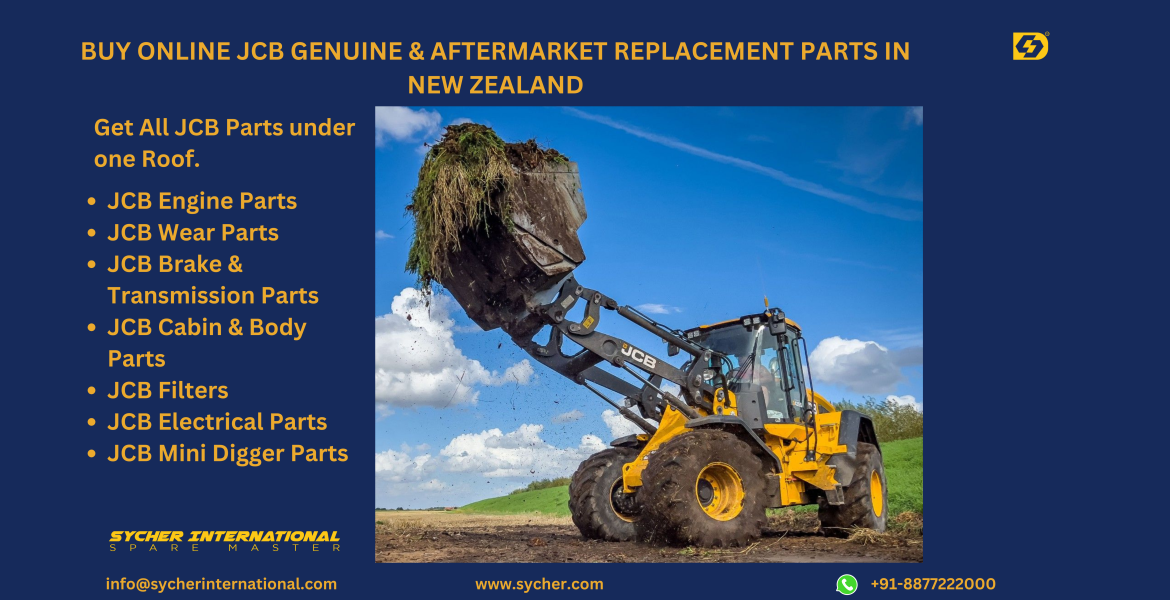 Buy Online JCB Genuine and Replacement Parts in New Zealand.