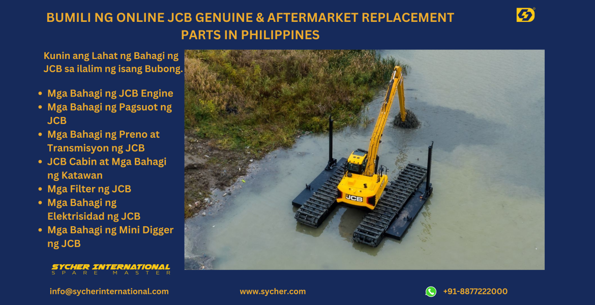 Buy Online JCB Genuine and Replacement Parts in Philippines