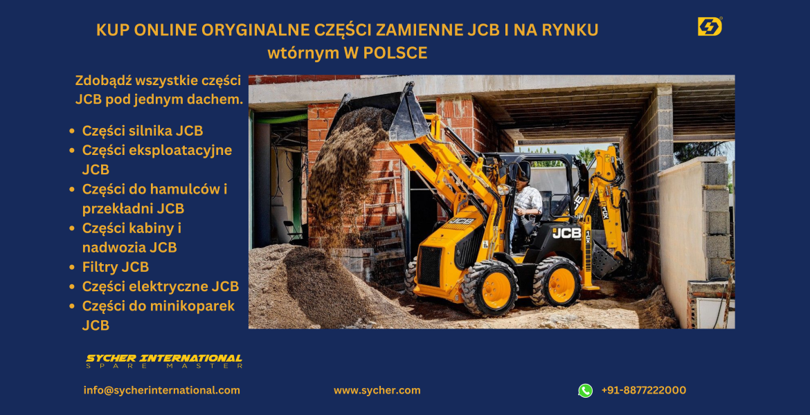 Buy Online JCB Genuine and Replacement Parts in Poland.