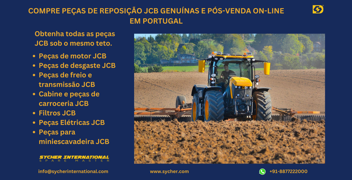 Buy Online JCB Genuine and Replacement Parts in Portugal.