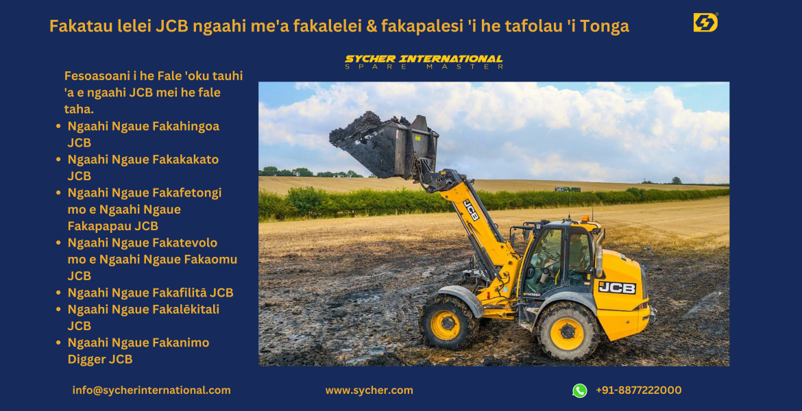 Buy Online JCB Genuine and Replacement Parts in Tonga