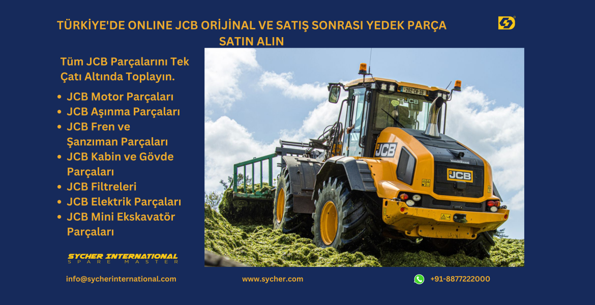 Buy Online JCB Genuine and Replacement Parts in Turkey