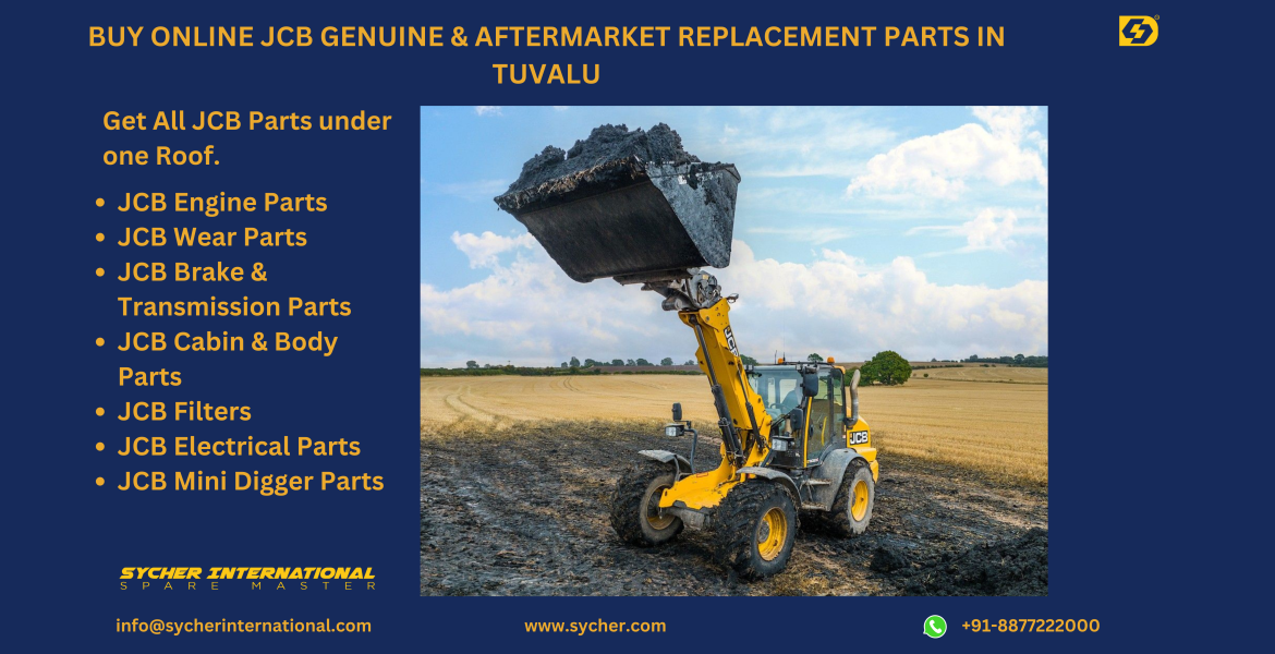 Buy Online JCB Genuine and Replacement Parts in Tuvalu