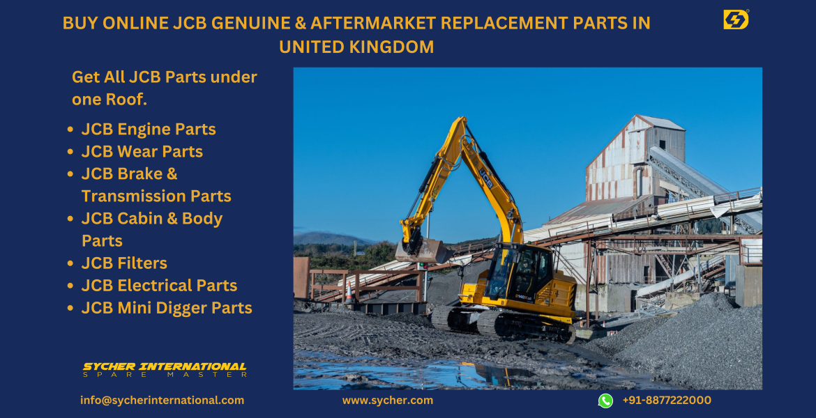 Buy Online JCB Genuine and Replacement Parts in United Kingdom.