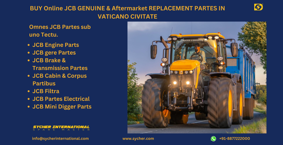 Buy Online JCB Genuine and Replacement Parts in Vatican City.