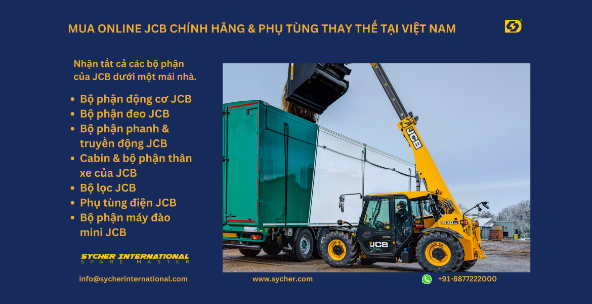 Buy Online JCB Genuine and Replacement Parts in Vietnam