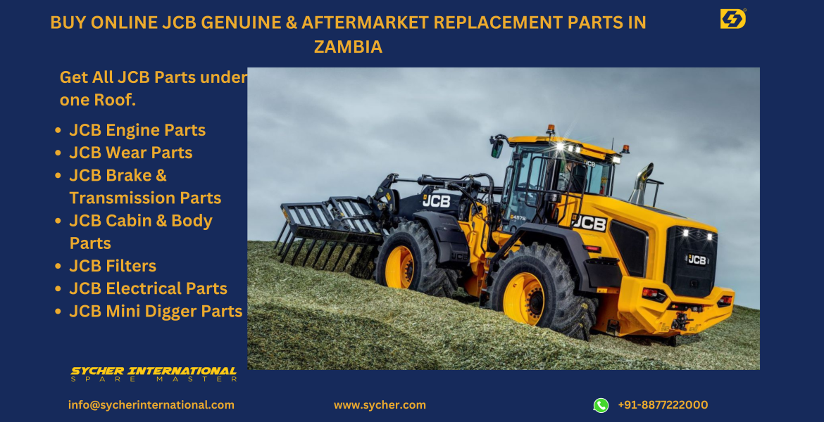 Buy Online JCB Genuine and Replacement Parts in Zambia