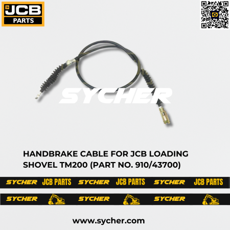 HANDBRAKE CABLE FOR JCB LOADING SHOVEL TM200 (PART NO. 910/43700)