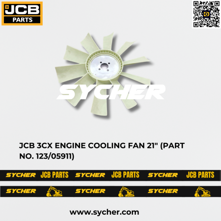 JCB 3CX ENGINE COOLING FAN 21" (PART NO. 123/05911)