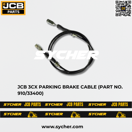 JCB 3CX PARKING BRAKE CABLE (PART NO. 910/33400)