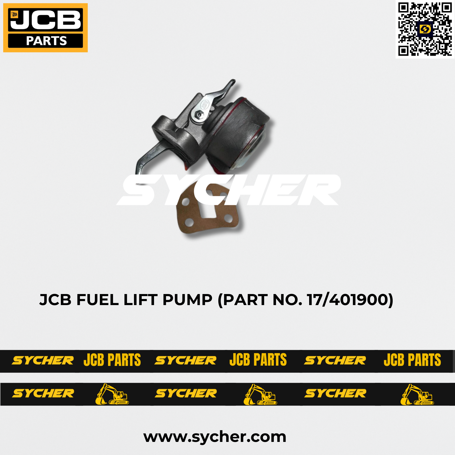 JCB FUEL LIFT PUMP (PART NO. 17/401900)