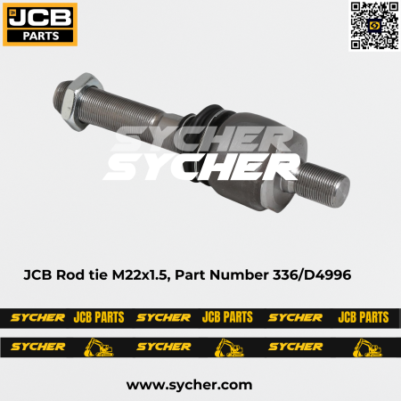 JCB Rod tie M22x1.5, Part Number 336/D4996