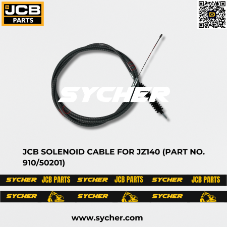 JCB SOLENOID CABLE FOR JZ140 (PART NO. 910/50201)