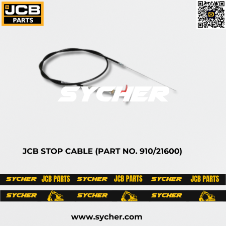 JCB STOP CABLE (PART NO. 910/21600)