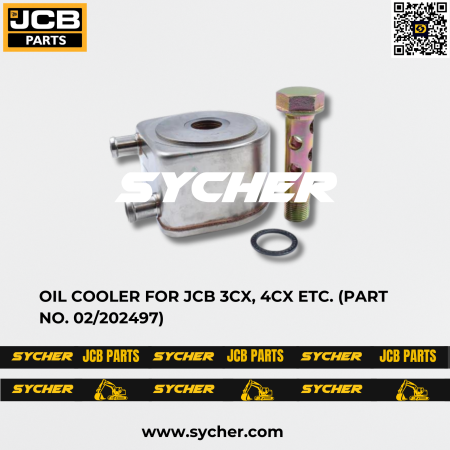 OIL COOLER FOR JCB 3CX, 4CX ETC. (PART NO. 02/202497)