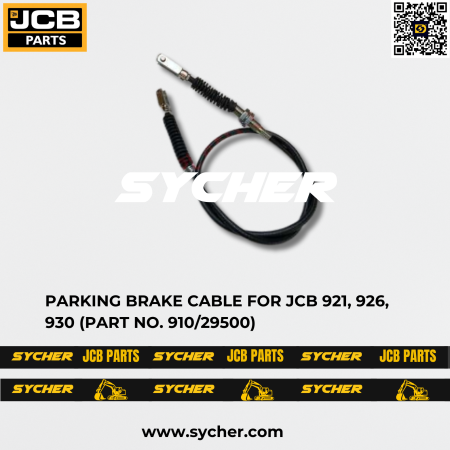 PARKING BRAKE CABLE FOR JCB 921, 926, 930 (PART NO. 910/29500)