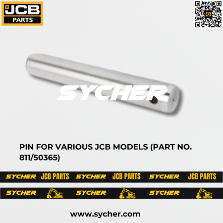 PIN FOR VARIOUS JCB MODELS (PART NO. 811/50365)