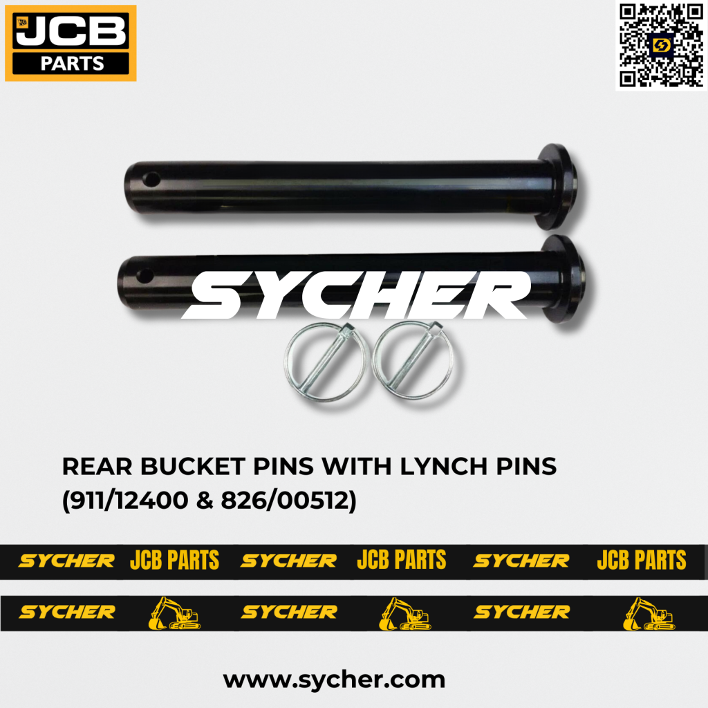 thumbnail image 2 of JCB Backhoe Lynch Pins (10 Pack) – Genuine OEM Part No. 826/00512 For 3CX & Models 2 of 5